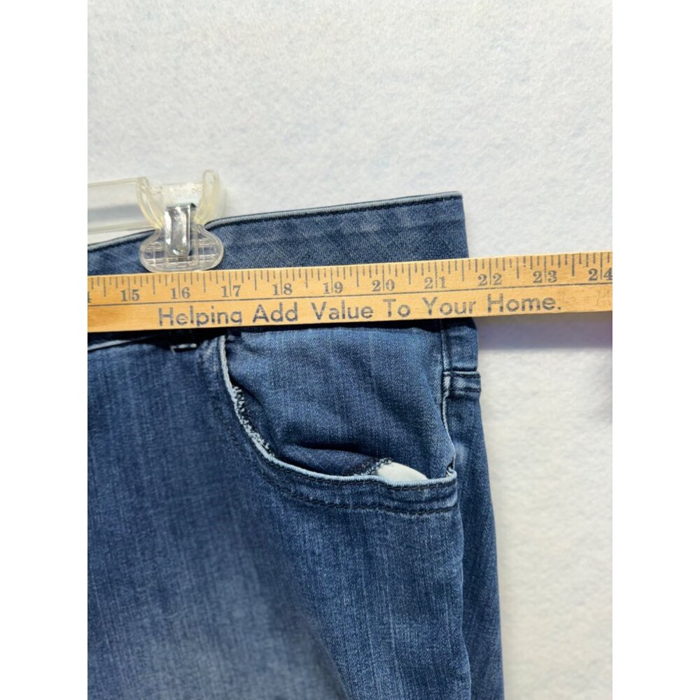 Lane Bryant Regular Skinny Tighter Tummy Tech Stretch Blue Jeans Size 24 - Picture 4 of 9